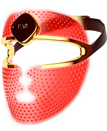 FAQ™ 202 plus LED mask on face