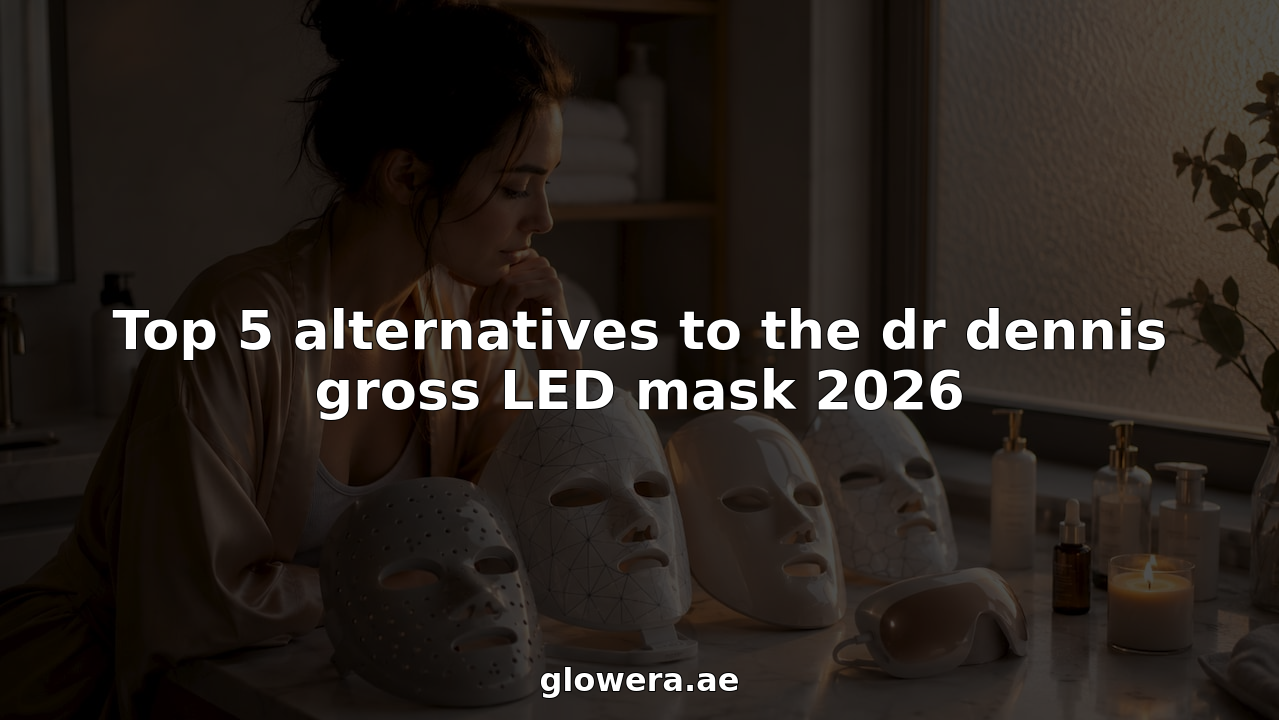 Top 5 alternatives to the dr dennis gross LED mask 2026