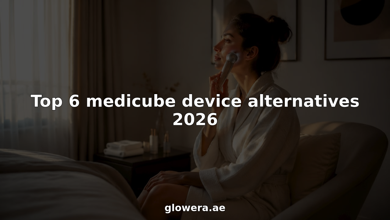 Top 6 medicube device alternatives 2026